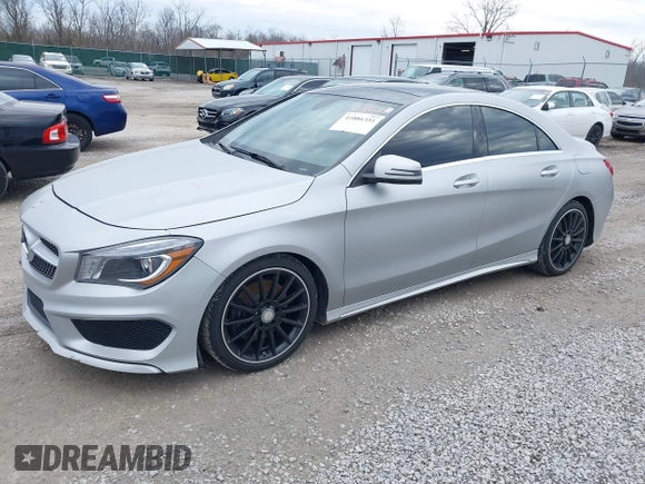 2015 Mercedes-Benz CLA 250 with VIN WDDSJ4GB0FN180649, listed as a IAAI auction lot 41886351 with 160,262 mi miles and . Bid and sale history available at DreamBid. Image 17.