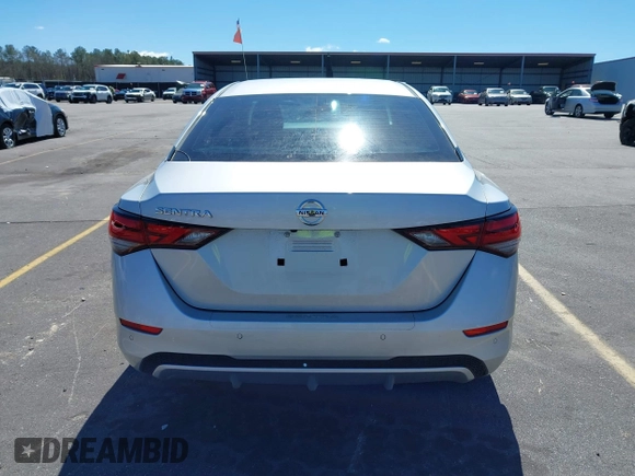 2023 Nissan Sentra S with VIN 3N1AB8BV0PY273691, listed as a IAAI auction lot 41729906 with 21,572 mi miles and . Bid and sale history available at DreamBid. Image 17.