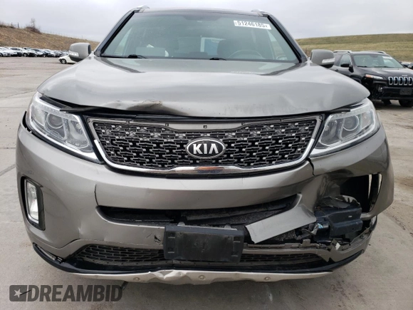 2014 Kia Sorento SX with VIN 5XYKWDA79EG487212, listed as a Copart auction lot 51246185 with 115,373 mi miles and Salvage Title. Bid and sale history available at carsss.com. Image 5.