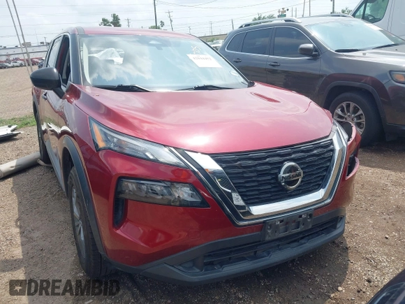 2021 Nissan Rogue S z VIN 5N1AT3AAXMC833809, wystawiony jako IAAI lot #42044452 z przebiegiem 60 880 mil mil oraz . Historia ofert i sprzedaży dostępna na DreamBid. Obrazek 1.