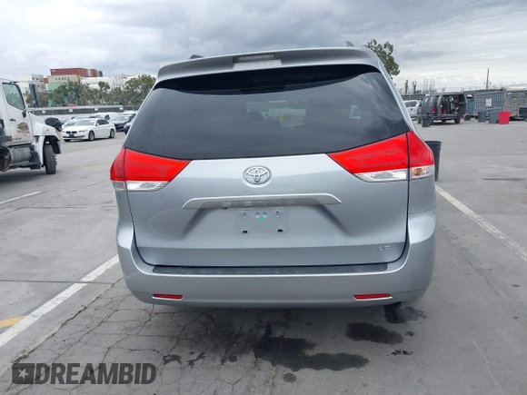 2012 Toyota Sienna LE AAS with VIN 5TDKK3DC8CS232582, listed as a IAAI auction lot 42068684 with 89,556 mi miles and . Bid and sale history available at DreamBid. Image 16.