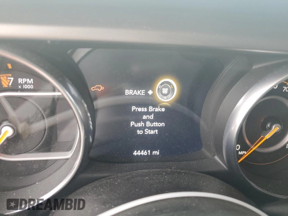 2020 Jeep Wrangler Unlimited Sport Altitude with VIN 1C4HJXDGXLW241744, listed as a Copart auction lot 79903604 with 44,461 mi miles and Salvage title. Bid and sale history available at DreamBid. Image 9.