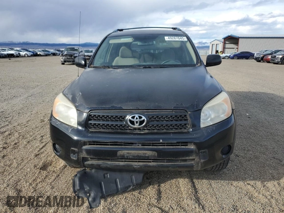 2007 Toyota RAV4 with VIN JTMZD33V876038782, listed as a Copart auction lot 49287045 with 0 mi miles and Clean Title. Bid and sale history available at carsss.com. Image 5.