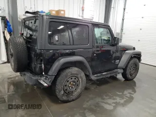 2020 Jeep Wrangler Sport S z VIN 1C4GJXAG4LW274996, wystawiony jako Copart lot #43407175 z przebiegiem 72 346 mil mil oraz Szkoda całkowita • Salvage title. Historia ofert i sprzedaży dostępna na DreamBid. Obrazek 3.