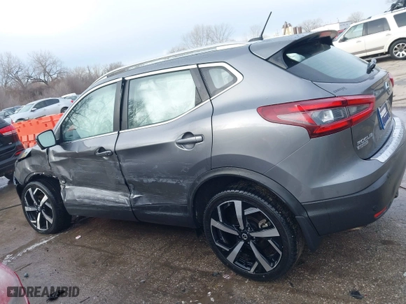 2022 Nissan Rogue Sport SL with VIN JN1BJ1CV7NW349294, listed as a IAAI auction lot 41728547 with 50,965 mi miles. Bid and sale history available at carsss.com. Image 14.