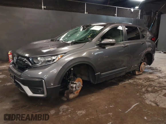2020 Honda CR-V EX with VIN 5J6RW2H59LL013800, listed as a IAAI auction lot 41604504 with 1 mi miles. Bid and sale history available at carsss.com. Image 19.