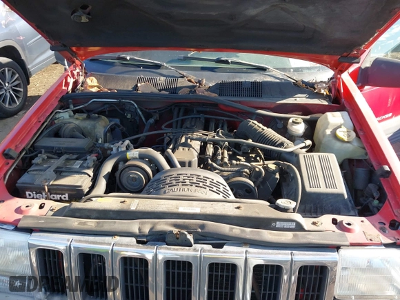 1997 Jeep Grand Cherokee Laredo with VIN 1J4GZ58S0VC550242, listed as a IAAI auction lot 41032114 with 185,307 mi miles. Bid and sale history available at carsss.com. Image 10.