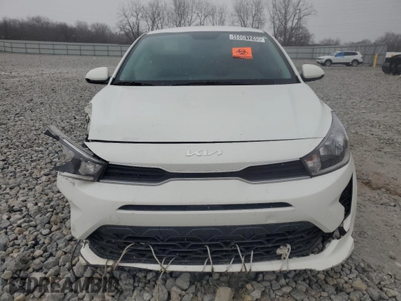 2023 Kia Rio S with VIN 3KPA24AD8PE529933, listed as a Copart auction lot 48061245 with 51,933 mi miles and Clean Title. Bid and sale history available at carsss.com. Image 5.