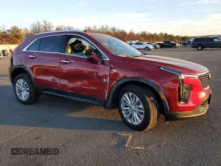 2024 Cadillac XT4 AWD Luxury with VIN 1GYFZBR45RF246726, listed as a Copart auction lot 79614644 with 1,236 mi miles and Salvage Title. Bid and sale history available at carsss.com. Image 4.