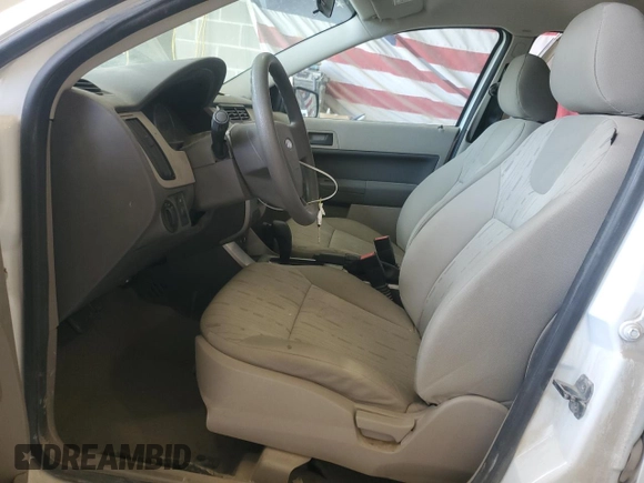 2008 Ford Focus SE with VIN 1FAHP35NX8W210821, listed as a Copart auction lot 51229155 with 108,154 mi miles and Salvage Title. Bid and sale history available at DreamBid. Image 7.