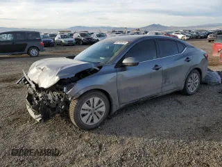 2022 Nissan Sentra S with VIN 3N1AB8BV9NY281513, listed as a Copart auction lot 82702674 with 51,051 mi miles and Salvage Title. Bid and sale history available at carsss.com. Image 1.