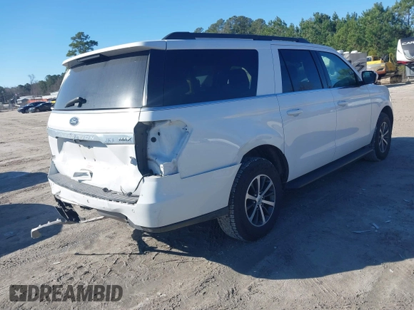 2019 Ford Expedition Max XLT with VIN 1FMJK1HT9KEA28366, listed as a IAAI auction lot 41565381 with 109,308 mi miles and . Bid and sale history available at DreamBid. Image 4.