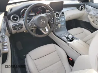 2018 Mercedes-Benz C 300 with VIN WDDWK4KB5JF703883, listed as a Copart auction lot 82379194 with 40,344 mi miles and Salvage title. Bid and sale history available at DreamBid. Image 8.