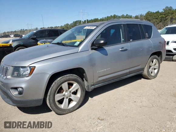 2017 Jeep Compass 75th Anniversary Edition with VIN 1C4NJDBB0HD144774, listed as a Copart auction lot 47979065 with 163,434 mi miles and Clean Title. Bid and sale history available at carsss.com. Image 1.