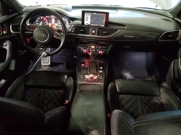 2015 Audi S6 Prestige with VIN WAUF2AFC7FN005779, listed as a Copart auction lot 86597504 with 103,980 mi miles and Salvage Title. Bid and sale history available at carsss.com. Image 8.