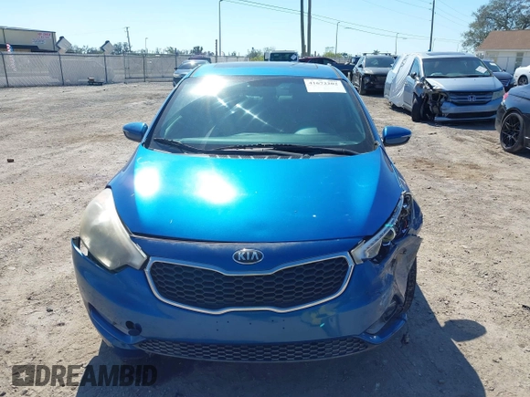 2015 Kia Forte EX with VIN KNAFZ4A85F5307314, listed as a IAAI auction lot 41672202 with 116,890 mi miles. Bid and sale history available at carsss.com. Image 12.