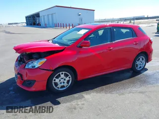 2009 Toyota Matrix S with VIN 2T1KE40E69C002044, listed as a IAAI auction lot 41919248 with 55,255 mi miles. Bid and sale history available at carsss.com. Image 2.
