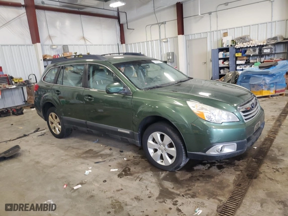 2012 Subaru Outback 2.5i with VIN 4S4BRCAC3C3284196, listed as a Copart auction lot 52542285 with 0 mi miles and Clean Title. Bid and sale history available at carsss.com. Image 4.
