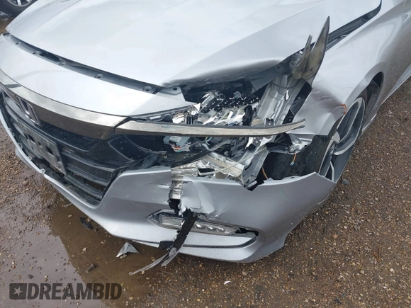 2019 Honda Accord Sedan Sport 1.5T with VIN 1HGCV1F37KA004535, listed as a IAAI auction lot 41867441 with 80,729 mi miles. Bid and sale history available at carsss.com. Image 6.
