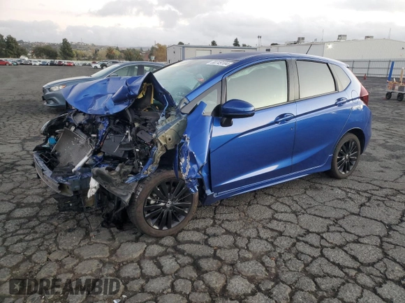 2018 Honda Fit Sport with VIN 3HGGK5G60JM716994, listed as a Copart auction lot 80749104 with Not Provided miles and Salvage Title. Bid and sale history available at DreamBid. Image 1.