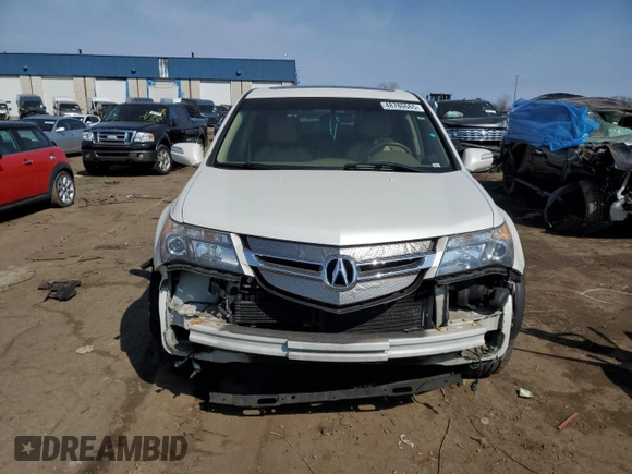 2007 Acura MDX with VIN 2HNYD28207H502578, listed as a Copart auction lot 48780665 with 179,565 mi miles and Clean Title. Bid and sale history available at carsss.com. Image 5.