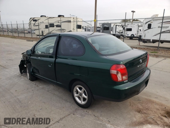 2000 Toyota ECHO with VIN JTDAT1233Y0080978, listed as a Copart auction lot 81164804 with 80,335 mi miles and Salvage Title. Bid and sale history available at DreamBid. Image 2.