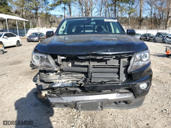 2021 Chevrolet Colorado 2WD Z71 with VIN 1GCGSDEN1M1181226, listed as a Copart auction lot 89271075 with 75,404 mi miles and Salvage Title. Bid and sale history available at carsss.com. Image 5.