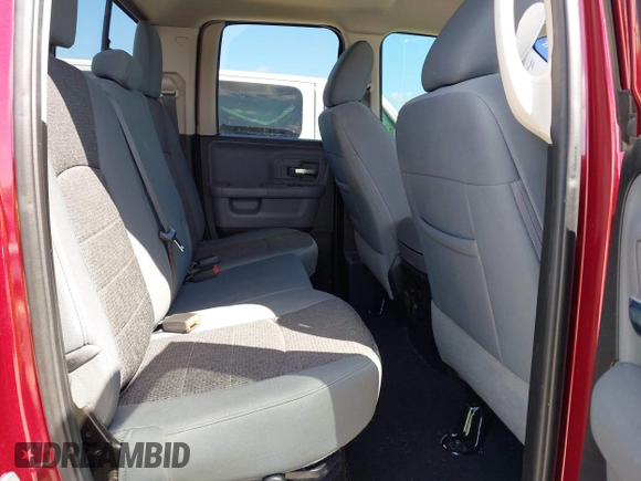2019 Ram 1500 Classic Warlock with VIN 1C6RR6GT3KS671077, listed as a IAAI auction lot 41913575 with 42,837 mi miles. Bid and sale history available at carsss.com. Image 8.