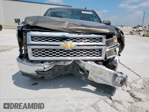 2014 Chevrolet Silverado 1500 LT with VIN 1GCRCREC2EZ233788, listed as a Copart auction lot 53283495 with 105,308 mi miles and Salvage Title. Bid and sale history available at DreamBid. Image 5.