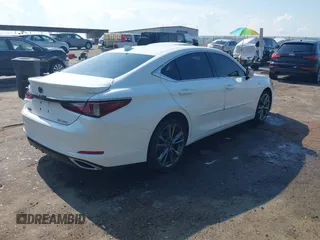 2021 Lexus ES 350 F Sport with VIN 58AGZ1B16MU103457, listed as a IAAI auction lot 42601533 with 86,759 mi miles and . Bid and sale history available at DreamBid. Image 4.
