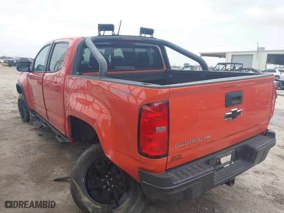 2019 Chevrolet Colorado 4WD ZR2 with VIN 1GCGTEEN9K1333740, listed as a IAAI auction lot 41565621 with 71,484 mi miles. Bid and sale history available at carsss.com. Image 3.