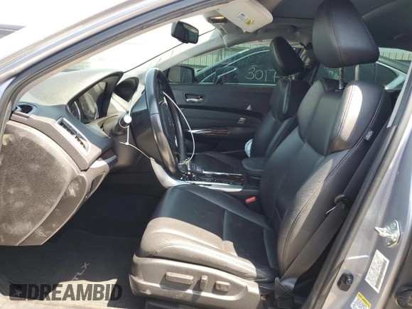 2015 Acura TLX with VIN 19UUB1F37FA026831, listed as a Copart auction lot 58737345 with 113,436 mi miles and Salvage title. Bid and sale history available at DreamBid. Image 7.