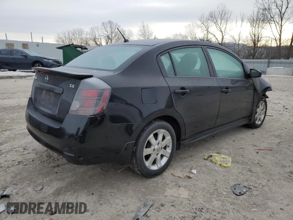 2011 Nissan Sentra 2.0 with VIN 3N1AB6APXBL621400, listed as a Copart auction lot 87606075 with 156,045 mi miles and Salvage Title. Bid and sale history available at DreamBid. Image 3.