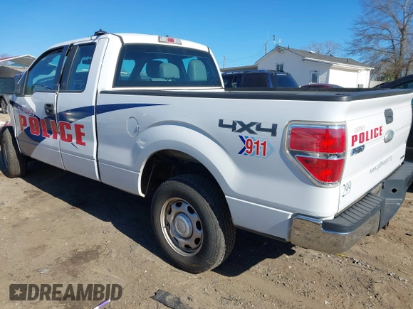 2011 Ford F-150 XL with VIN 1FTEX1EM1BFC07130, listed as a IAAI auction lot 41638664 with 133,891 mi miles. Bid and sale history available at carsss.com. Image 3.