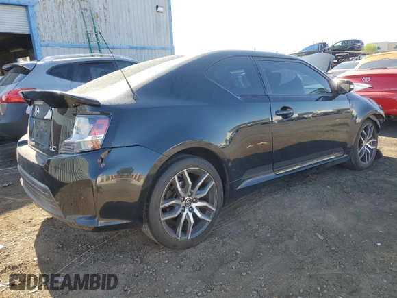2014 Scion tC with VIN JTKJF5C72E3076715, listed as a Copart auction lot 53155115 with 171,575 mi miles and Salvage Title. Bid and sale history available at carsss.com. Image 3.