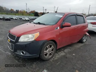 2009 Chevrolet Aveo 2LT z VIN KL1TG66E59B652927, wystawiony jako Copart lot #81853464 z przebiegiem 113 538 mil mil oraz Szkoda całkowita • Salvage title. Historia ofert i sprzedaży dostępna na DreamBid. Obrazek 1.