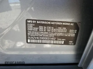 2013 BMW X5 xDrive35i z VIN 5UXZV4C59D0E01402, wystawiony jako Copart lot #55064725 z przebiegiem 108 373 mil mil oraz Szkody całkowita. Historia ofert i sprzedaży dostępna na DreamBid. Obrazek 13.