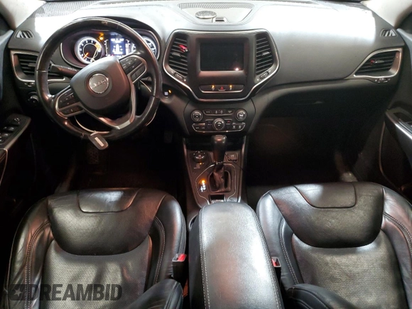 2021 Jeep Cherokee Latitude Lux z VIN 1C4PJMMX9MD122431, wystawiony jako Copart lot #82842834 z przebiegiem 72 284 mil mil oraz Szkoda całkowita • Salvage title. Historia ofert i sprzedaży dostępna na DreamBid. Obrazek 8.