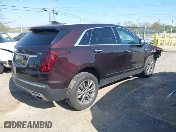 2021 Cadillac XT5 FWD Premium Luxury with VIN 1GYKNCRSXMZ118990, listed as a IAAI auction lot 41991857 with 92,085 mi miles and . Bid and sale history available at DreamBid. Image 4.