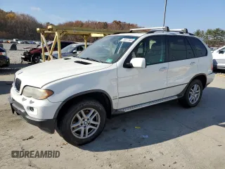 2006 BMW X5 3.0i with VIN 5UXFA13556LY42326, listed as a Copart auction lot 79227544 with 0 mi miles and Salvage Title. Bid and sale history available at carsss.com. Image 1.