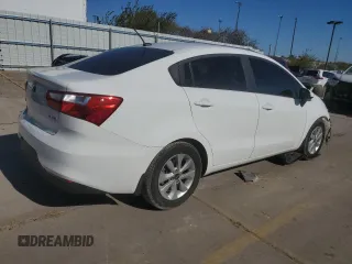 2017 Kia Rio EX with VIN KNADN4A30H6071790, listed as a Copart auction lot 80709114 with 75,402 mi miles and Salvage Title. Bid and sale history available at carsss.com. Image 3.