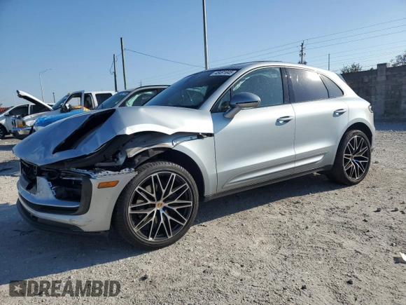 2023 Porsche Macan with VIN WP1AA2A54PLB06868, listed as a Copart auction lot 48491645 with 19,607 mi miles and Salvage title. Bid and sale history available at DreamBid. Image 1.