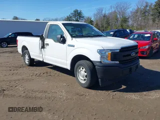 2019 Ford F-150 XL with VIN 1FTMF1CB2KKF33171, listed as a IAAI auction lot 41512558 with 114,074 mi miles. Bid and sale history available at carsss.com. Image 1.