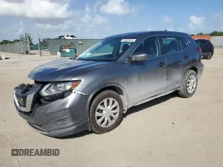 2020 Nissan Rogue S with VIN 5N1AT2MT3LC819224, listed as a Copart auction lot 53114025 with 53,784 mi miles and Salvage Title. Bid and sale history available at carsss.com. Image 1.