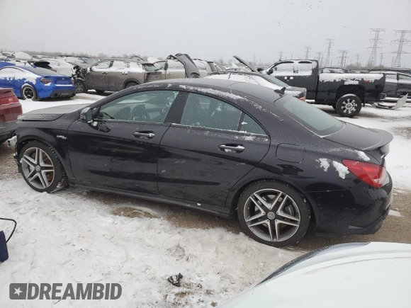 2016 Mercedes-Benz CLA 45 AMG with VIN WDDSJ5CB5GN333667, listed as a Copart auction lot 88939285 with 21,879 mi miles and Salvage Title. Bid and sale history available at DreamBid. Image 2.