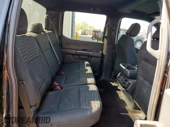 2021 Ford F-150 XL with VIN 1FTFW1E54MFC29139, listed as a Copart auction lot 58567465 with 54,551 mi miles and Salvage title. Bid and sale history available at DreamBid. Image 10.