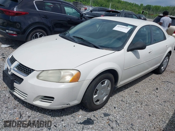 2005 Dodge Stratus SXT z VIN 1B3EL46T95N592029, wystawiony jako IAAI lot #42293359 z przebiegiem 177 171 mil mil oraz . Historia ofert i sprzedaży dostępna na DreamBid. Obrazek 2.