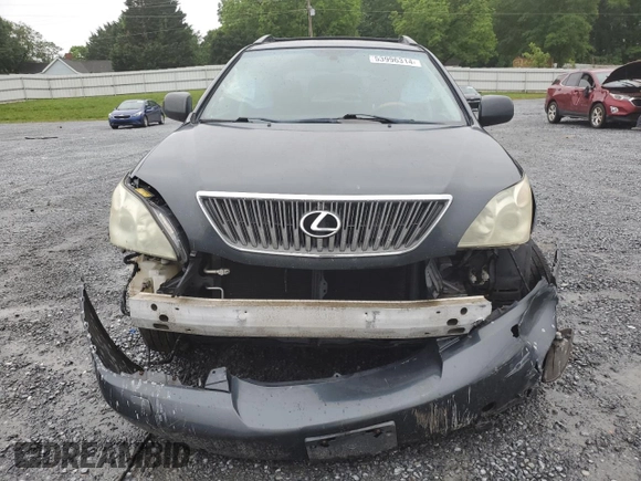 2005 Lexus RX 330 with VIN 2T2HA31U75C051880, listed as a Copart auction lot 53996314 with 224,231 mi miles and Salvage Title. Bid and sale history available at carsss.com. Image 5.