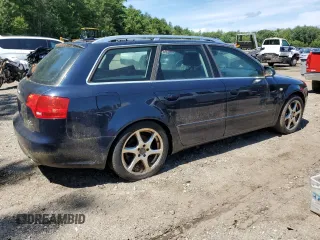 2005 Audi A4 2.0T with VIN WAUKF68E25A488330, listed as a Copart auction lot 85213864 with 0 mi miles and Non Repairable. Bid and sale history available at carsss.com. Image 3.