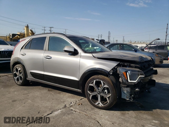 2024 Kia Niro EX Touring with VIN KNDCR3LE8R5125372, listed as a Copart auction lot 62274594 with 18,902 mi miles and Salvage Title. Bid and sale history available at carsss.com. Image 4.